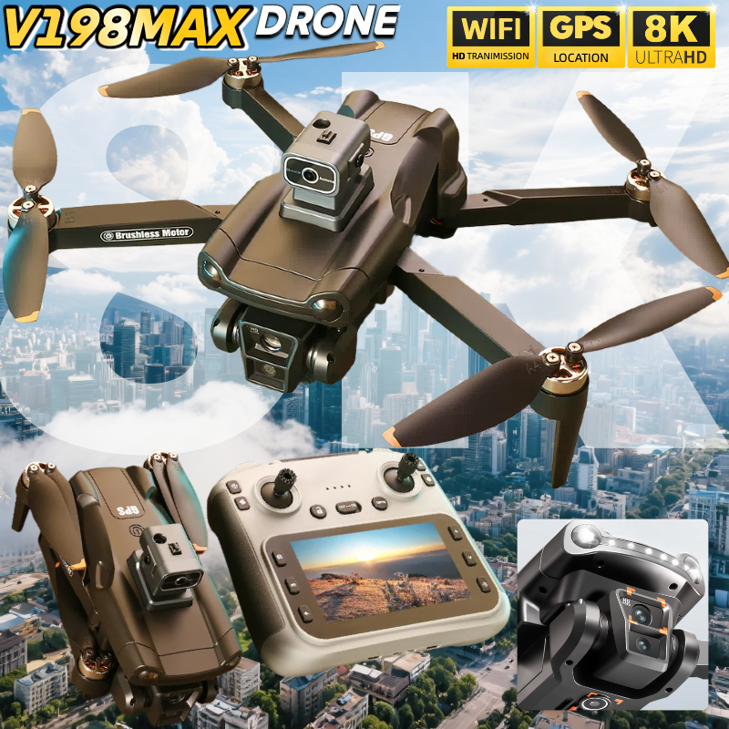 Drone Ls Rc - NEW for Genuine V198 MAX Drone
