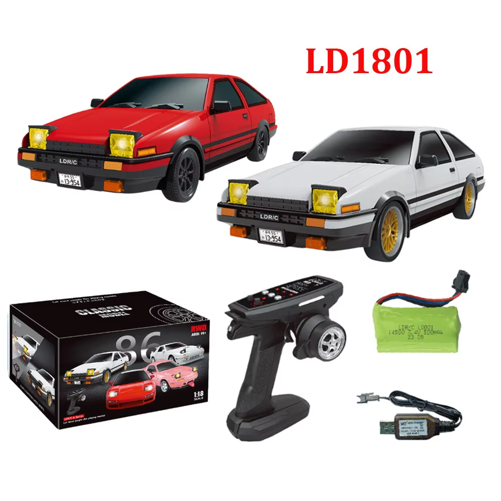 Drone Or Rc Car - LDRC LD1801 AE86 1:18 Remote Control
