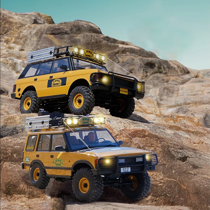 Drone Or Rc Car - FMS New 1/10 FCX10 Camel Trophy
