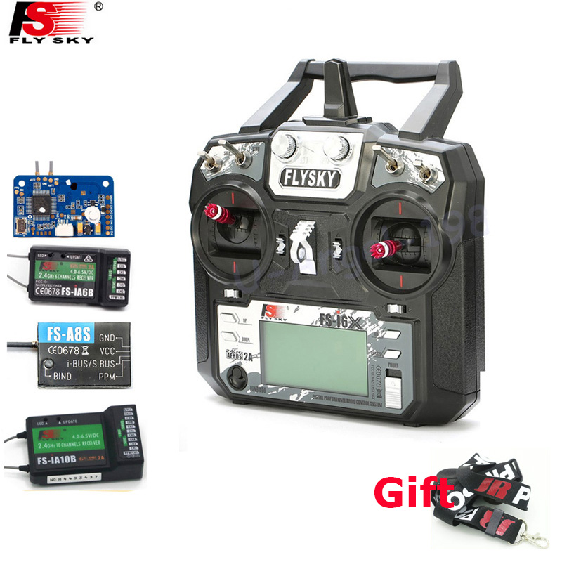 Drone Rc Transmitter And Receiver - Flysky FS-i6X 10CH 2.4GHz AFHDS 2A