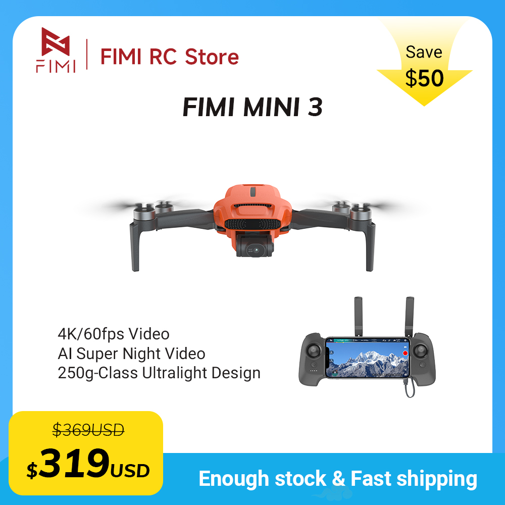 Drone Rc Dji - FIMI MINI 3 Camere Drone 4K
