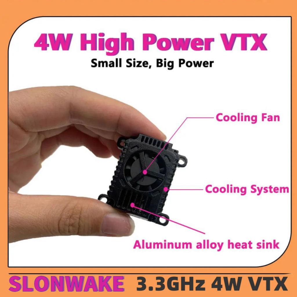 SLONWAKE FPV 3.3G 16CH 4000mW  – Drone Rc Controller And Receiver Bewertung und Preis