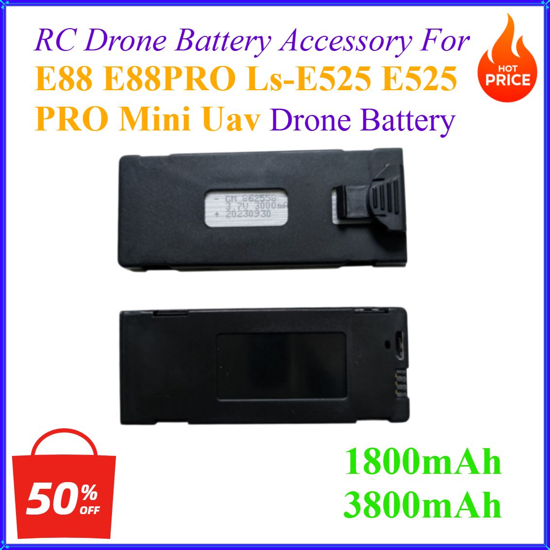 3.7V 1800mAh 3800mAh RC Drone  – Drone Ls Rc Bewertung und Preis