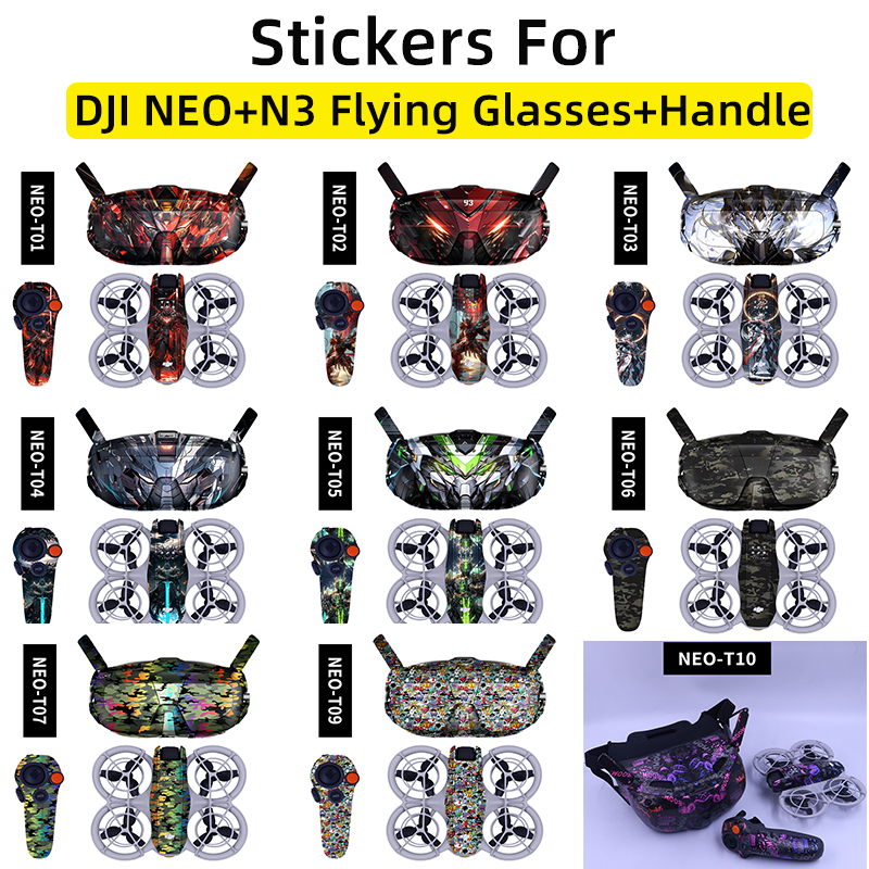 For DJI NEO Drone Body Sticker – Drone Motion Rc Bewertung und Preis