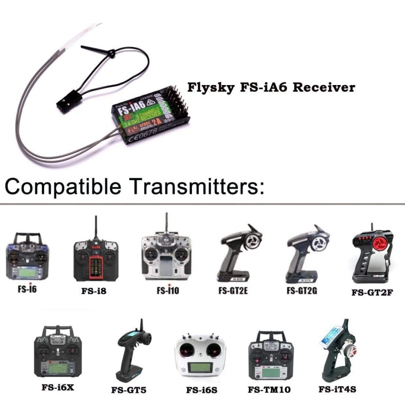 Flysky FS-IA6 Receiver 6CH Dua – Drone Rc Controller And Receiver Bewertung und Preis