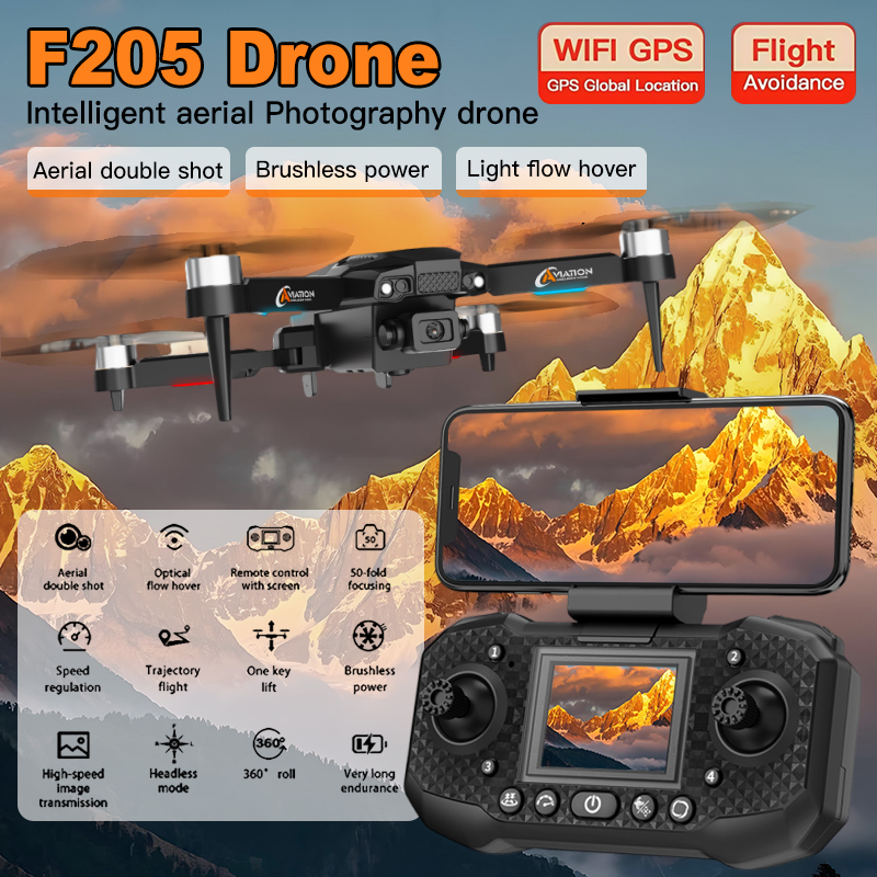 For Genuine F205 Professional  – Drone Ls Rc Bewertung und Preis