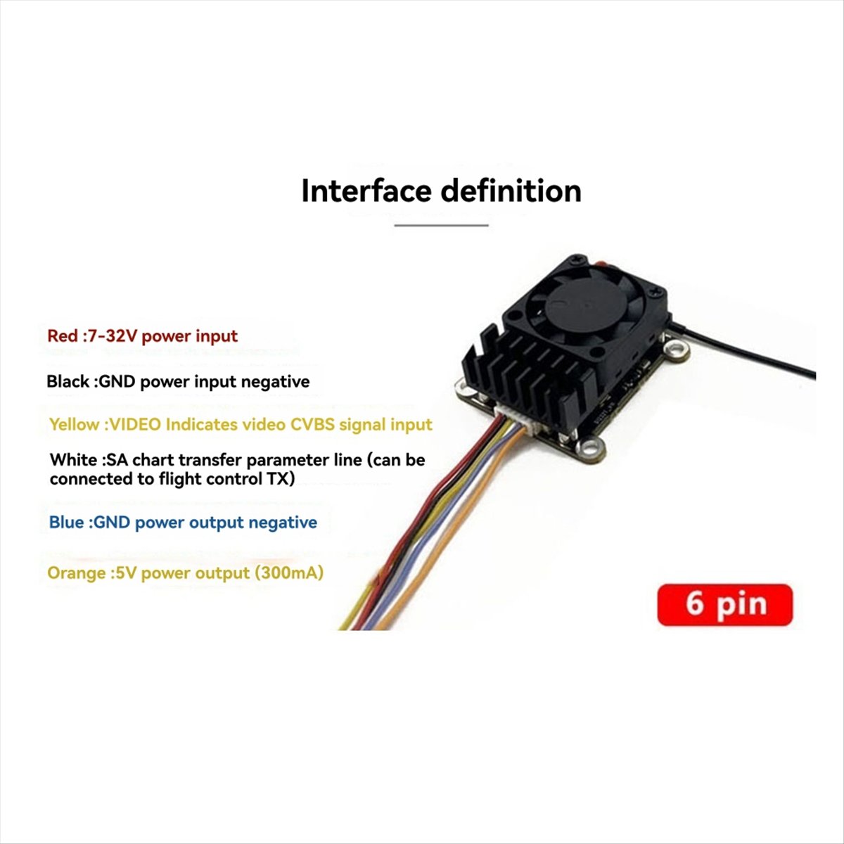 5.8G 2W VTX 2000mW FPV Video T – Drone Rc Bewertung und Preis