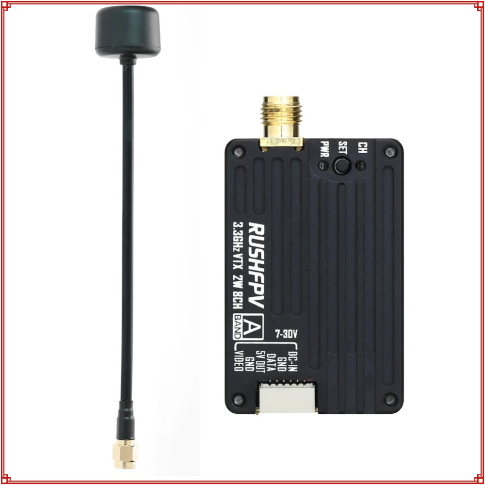 2026 New RUSHFPV 3.3G 2W VTX T – Drone Rc Controller And Receiver Bewertung und Preis