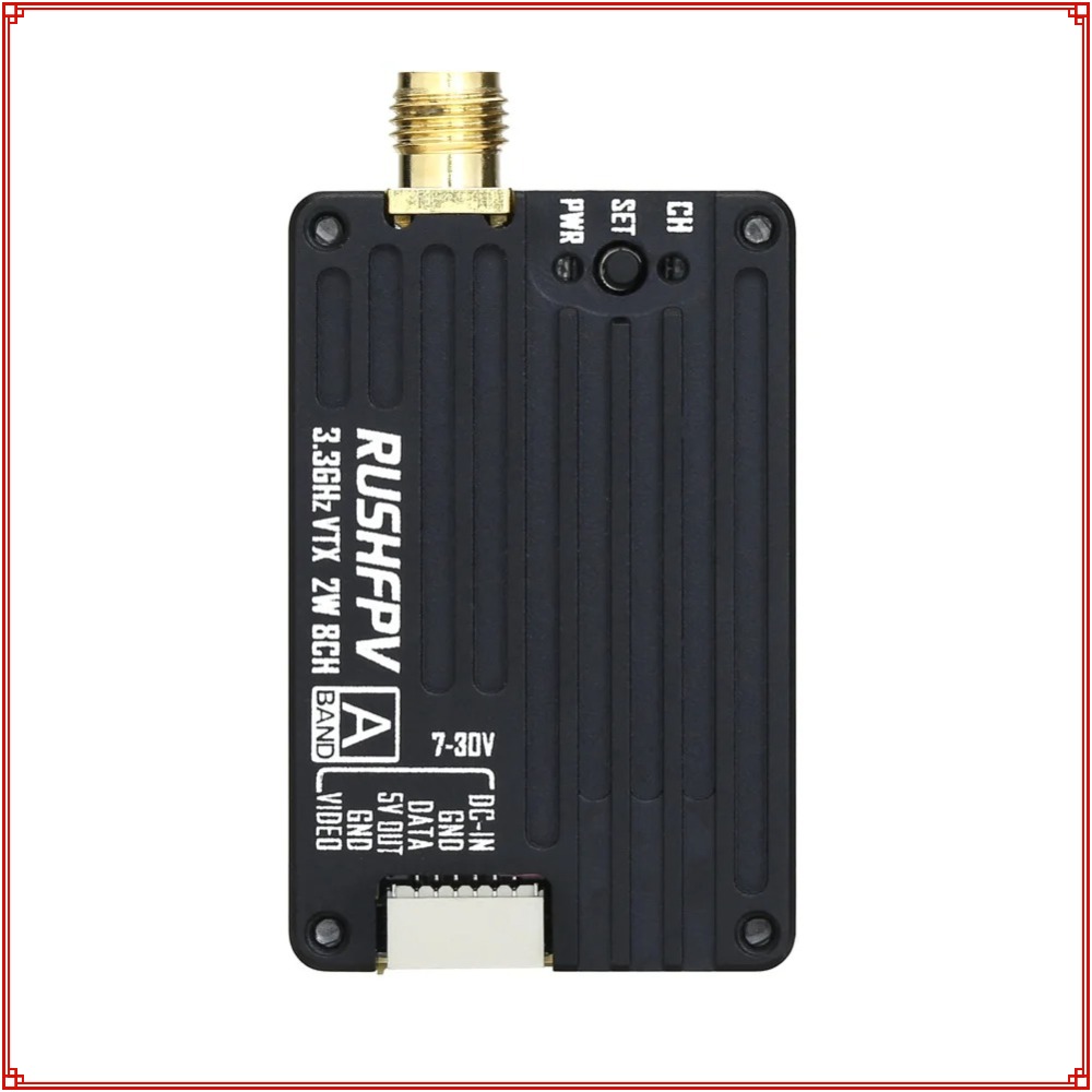 2026 New RUSHFPV 3.3G 2W VTX T – Drone Rc Controller And Receiver Bewertung und Preis