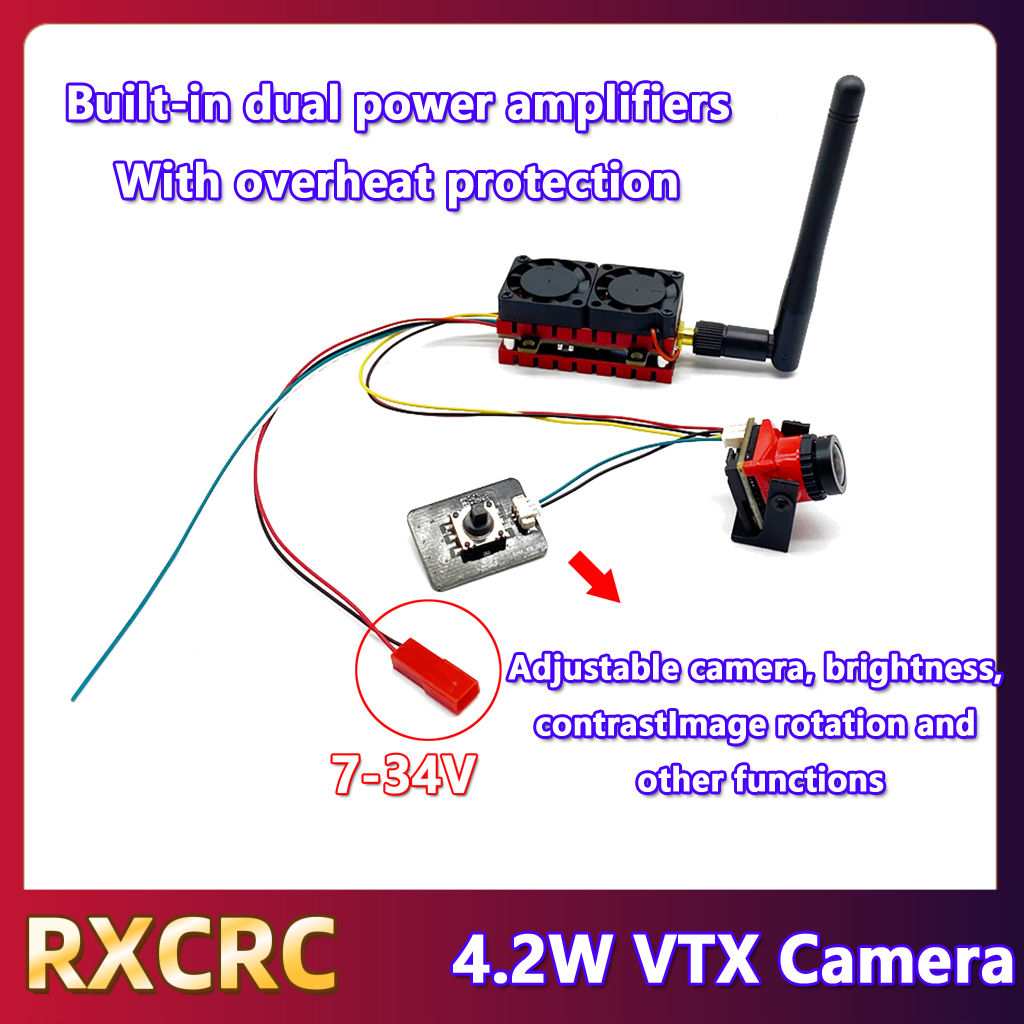 RXCRC 5.8G 48CH 4.2W High Powe – Drone Rc Controller And Receiver Bewertung und Preis