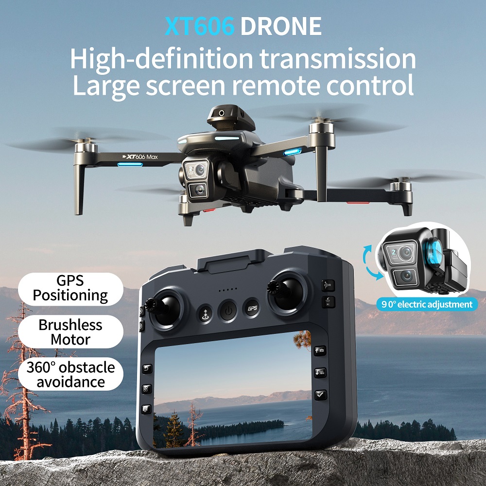 XT606 MAX 3 battery Drone 4k 8 – Drone Ls Rc Bewertung und Preis