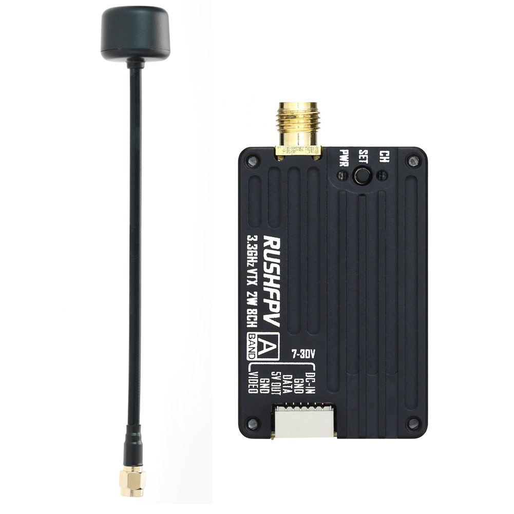 RUSHFPV 3.3G 2W VTX Transmitte – Drone Rc Controller And Receiver Bewertung und Preis