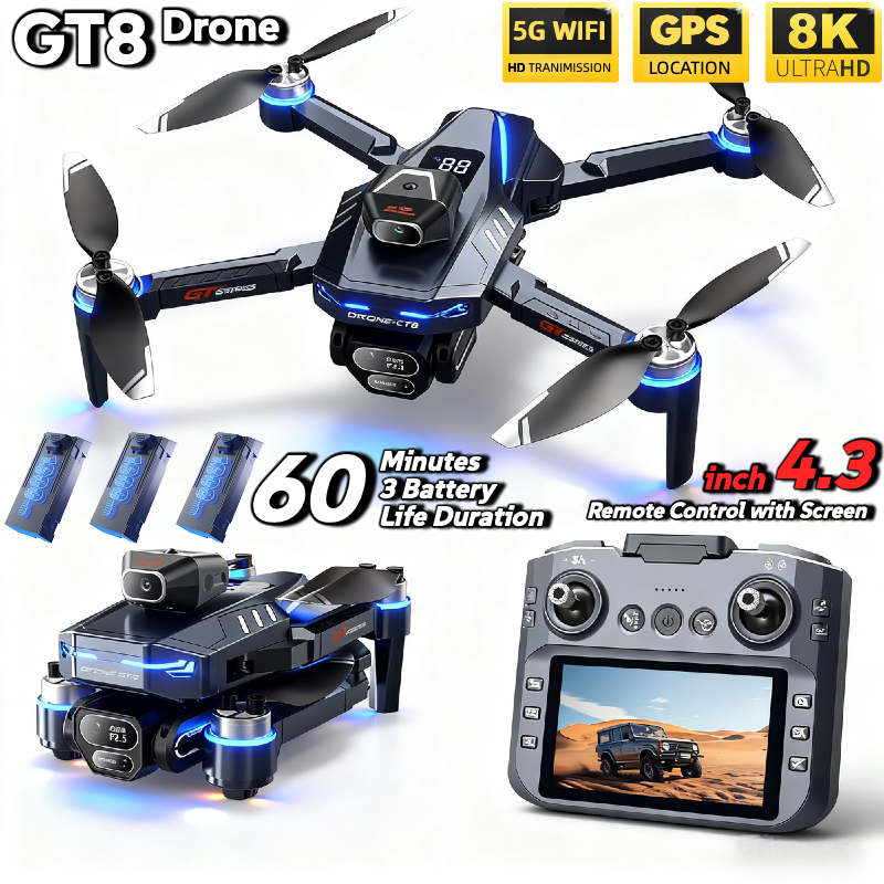 For Genuine GT8 Drone 4K Profe – Drone Ls Rc Bewertung und Preis