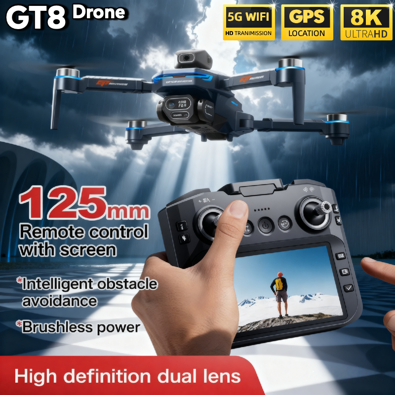 For Genuine GT8 Drone 4K Profe – Drone Ls Rc Bewertung und Preis