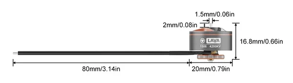 BETAFPV LAVA 1506 4200KV Brush – Drone Rc Y Series Bewertung und Preis