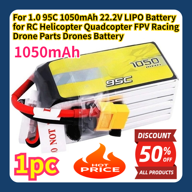 For 1.0 95C 1050mAh 22.2V LIPO – Drone Ls Rc Bewertung und Preis
