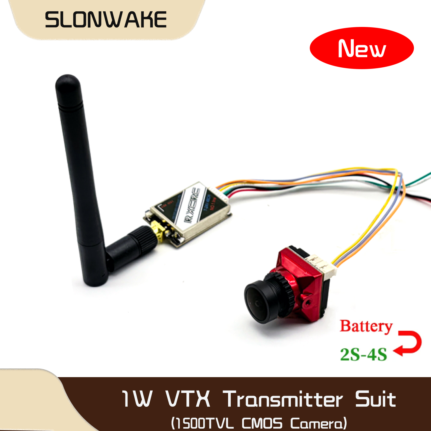 SLONWAKE  5.8G 48CH 1W VTX 100 – Drone Rc Controller And Receiver Bewertung und Preis