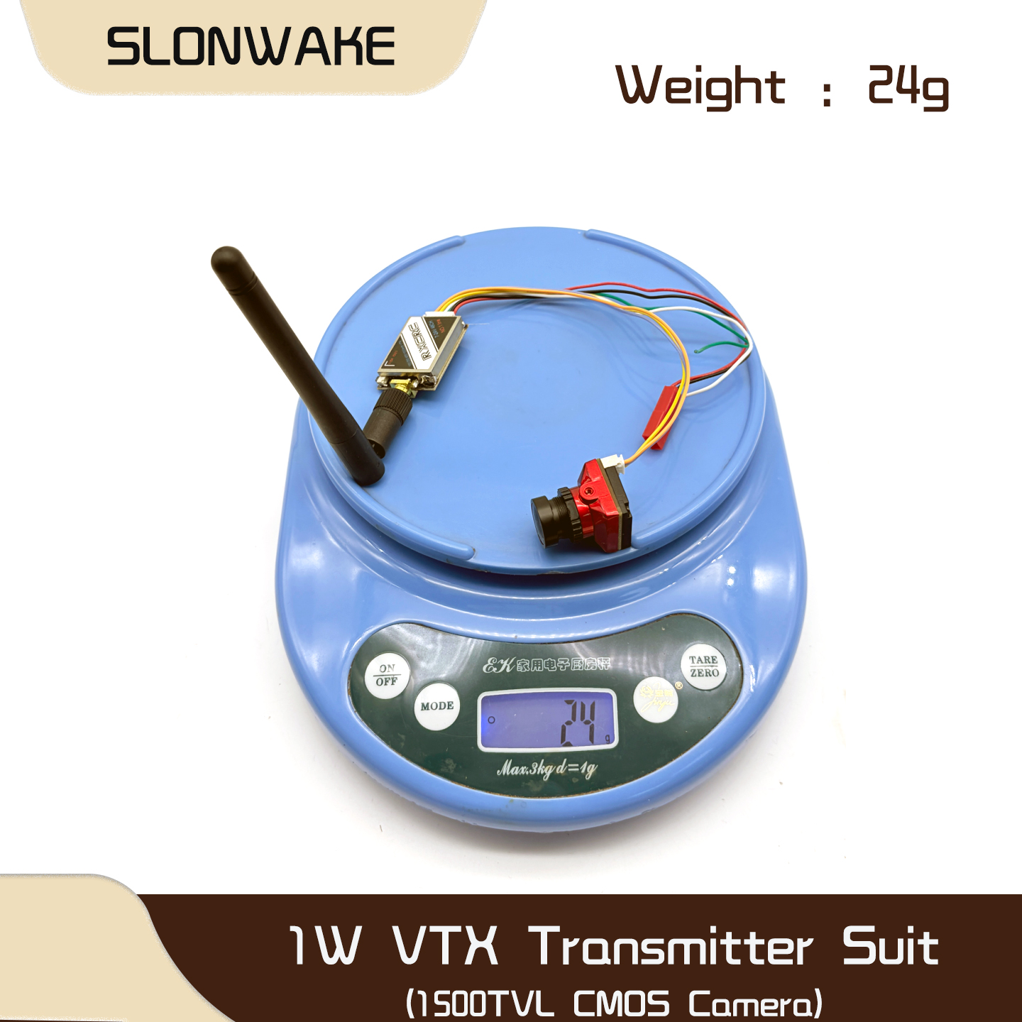 SLONWAKE  5.8G 48CH 1W VTX 100 – Drone Rc Controller And Receiver Bewertung und Preis