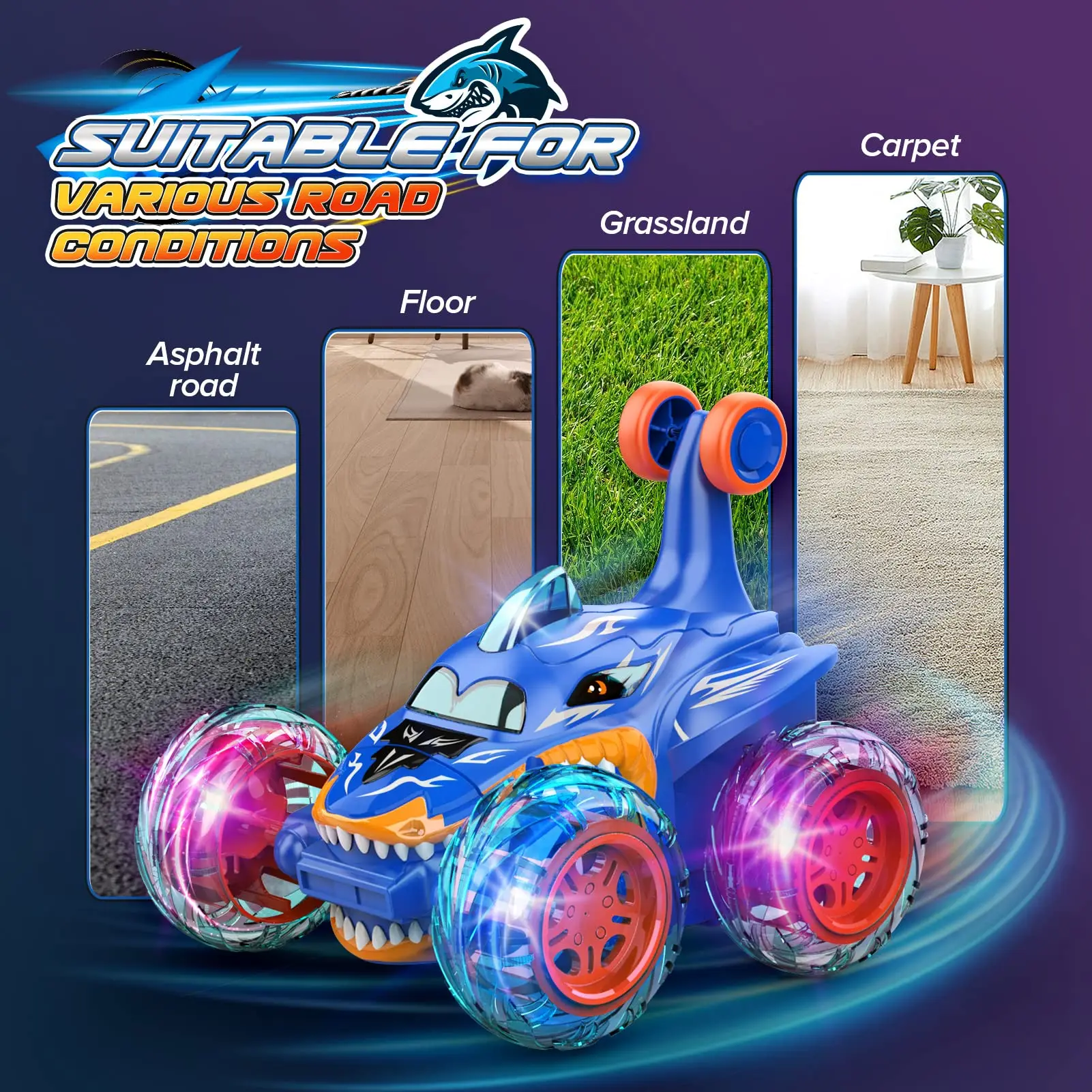 Remote Control Stunt Car 360°  – Drone Or Rc Car Bewertung und Preis