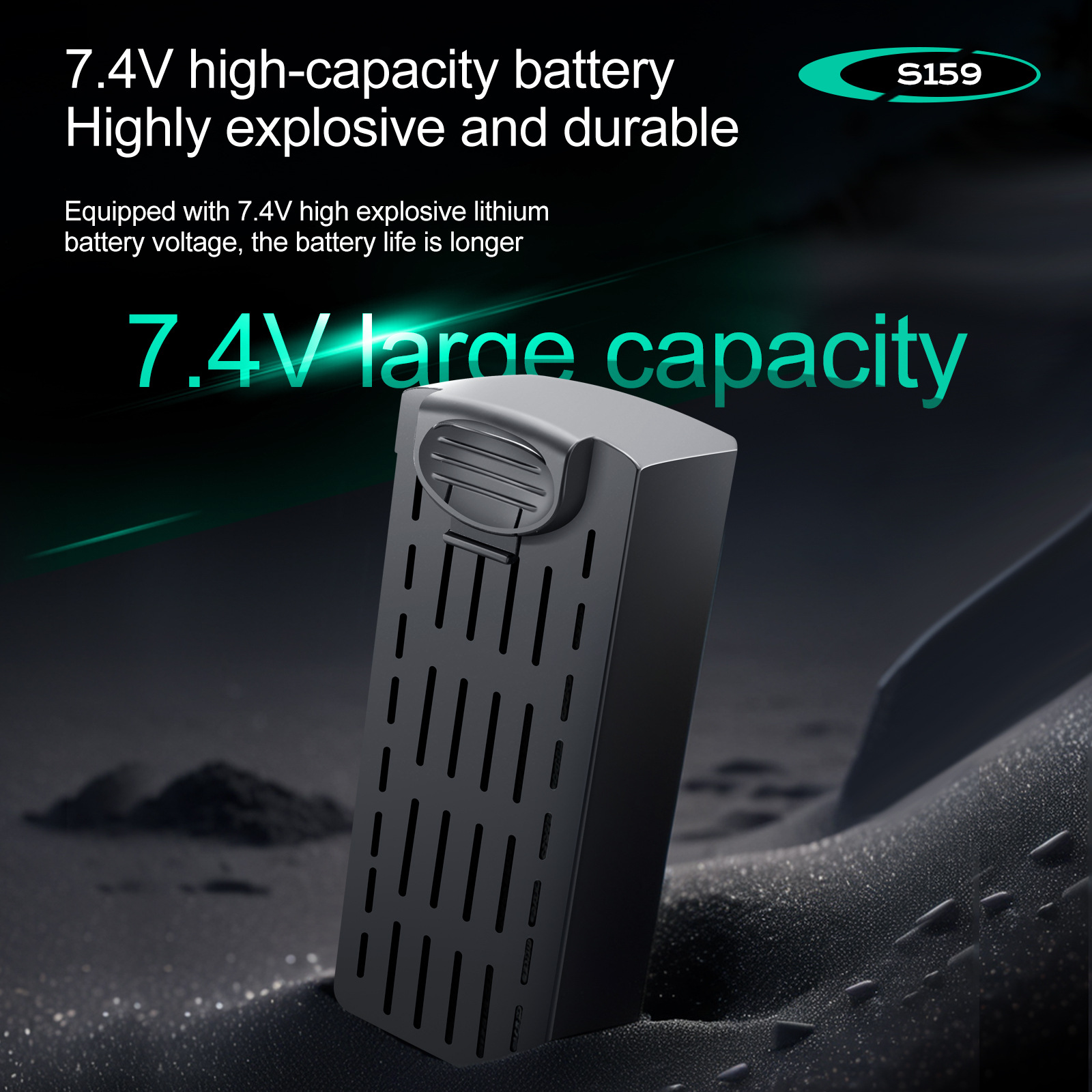 S159 Battery 7.4V 2200mAH S159 – Lyzrc Drone Bewertung und Preis