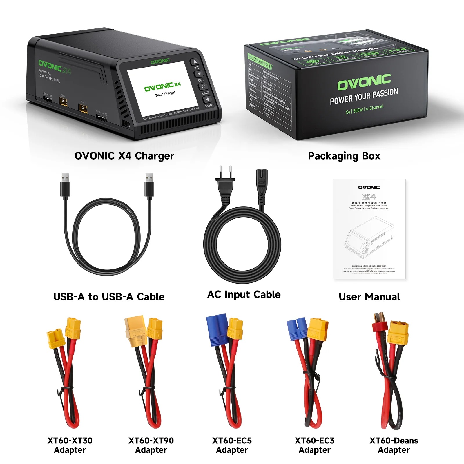 Ovonic X4 AC500W 4 Channel Sma – Drone Smart Rc Bewertung und Preis