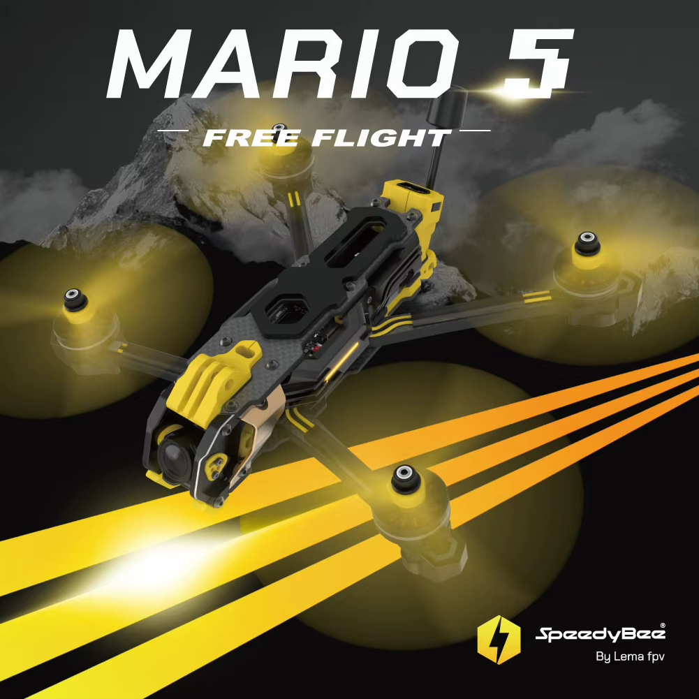 SpeedyBee Mario 5 Frame 5 Inch – Drone Rc Dji Bewertung und Preis